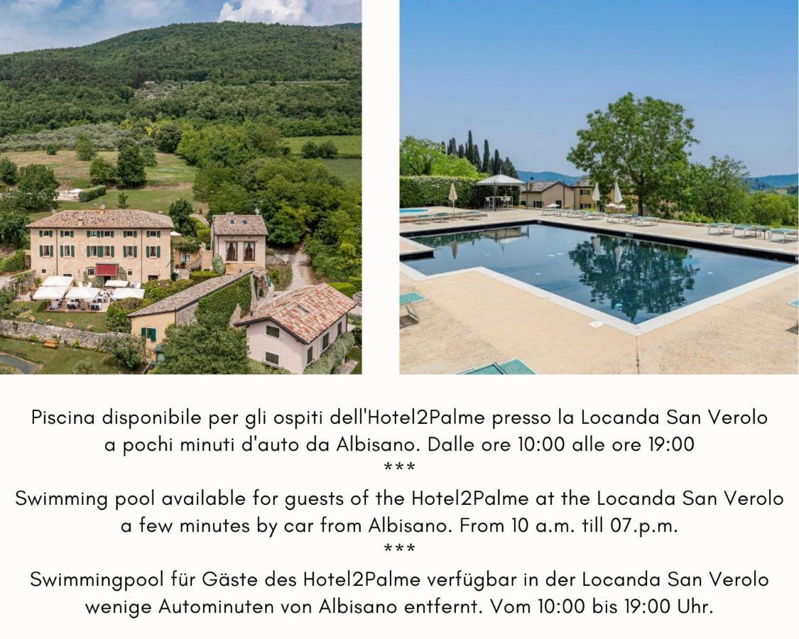 Hotel 2 Palme Torri Del Benaco Buitenkant foto